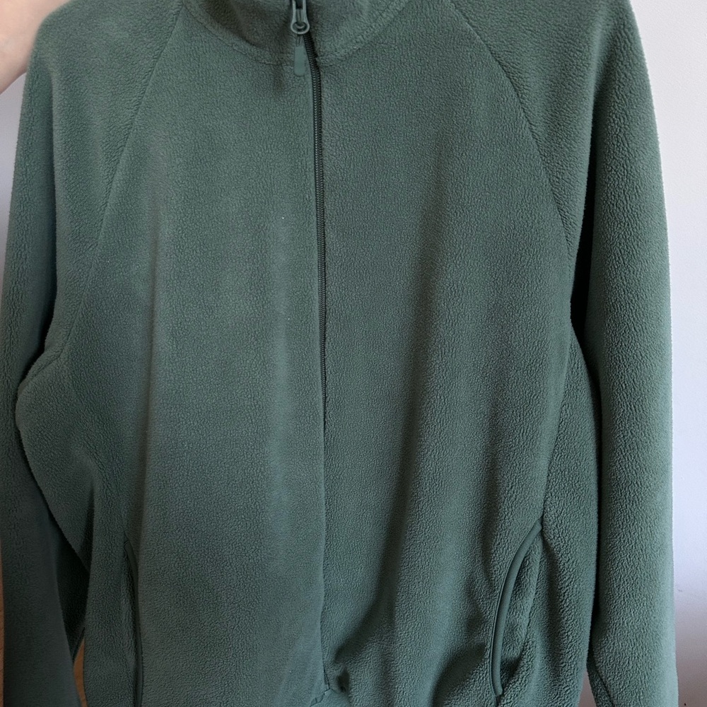 UNIQLO Green Fleece Jacket